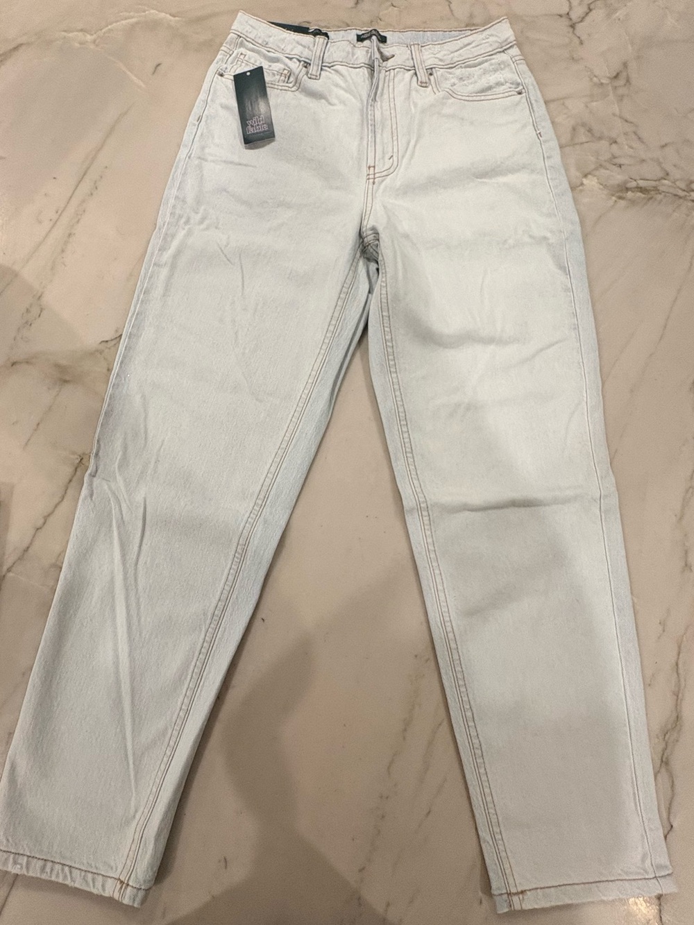 High-Rise Women’s Jeans in Pale Blue